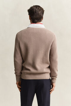 Cotton Merino Rugger — MIST TAUPE 2