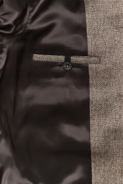 Mélange Wool Jacket — FADED TAUPE 5