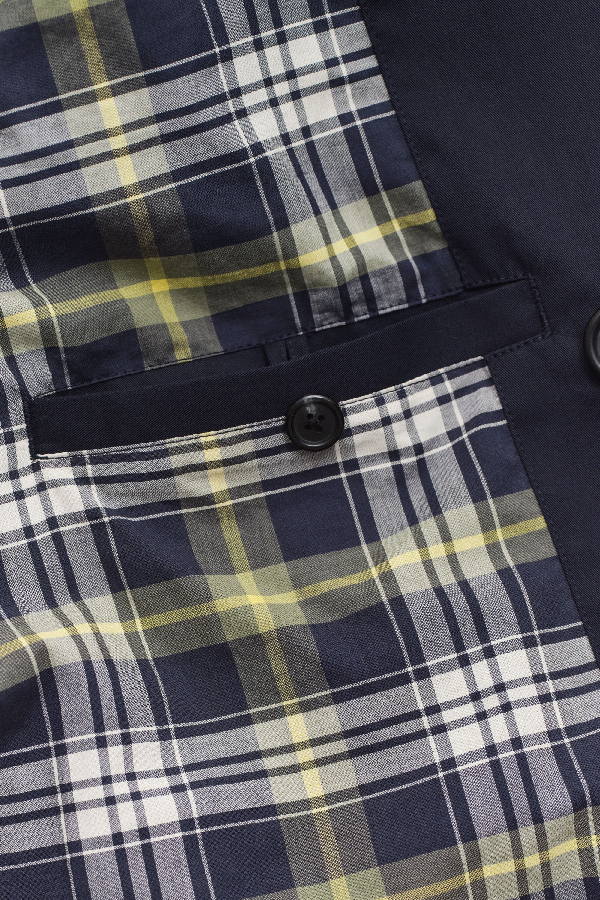 Cotton Blend Trench Coat