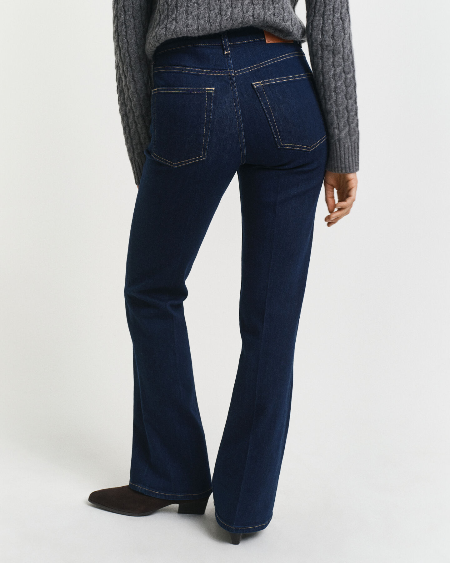 Slim Fit Flared Jeans