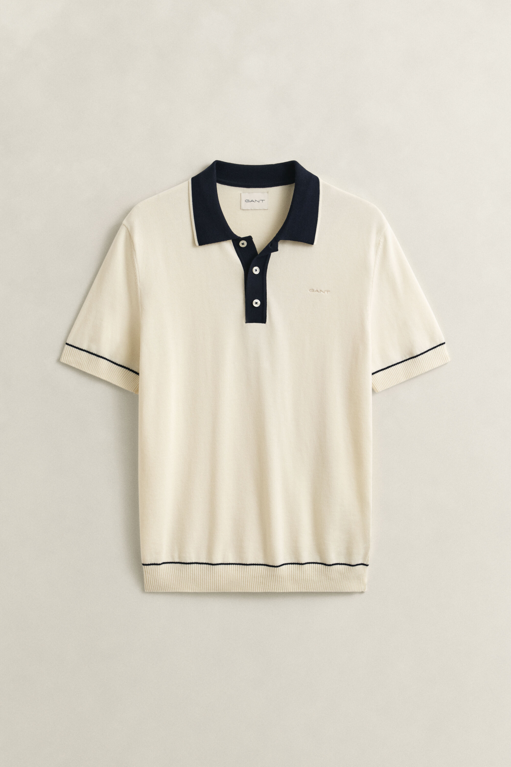 Cotton Modal Polo Sweater