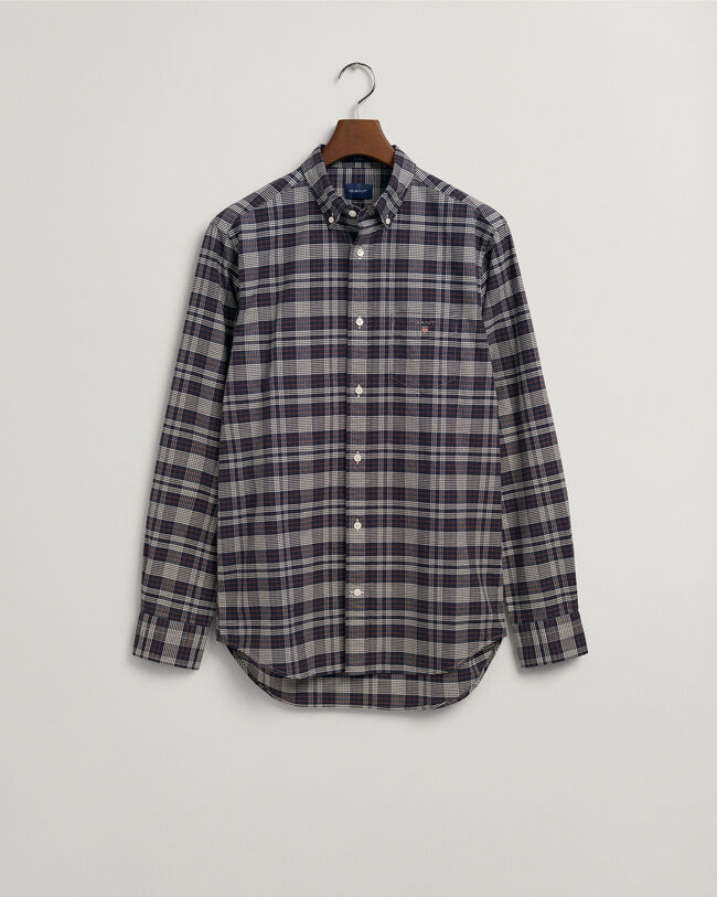 Regular Fit Oxford Check Shirt
