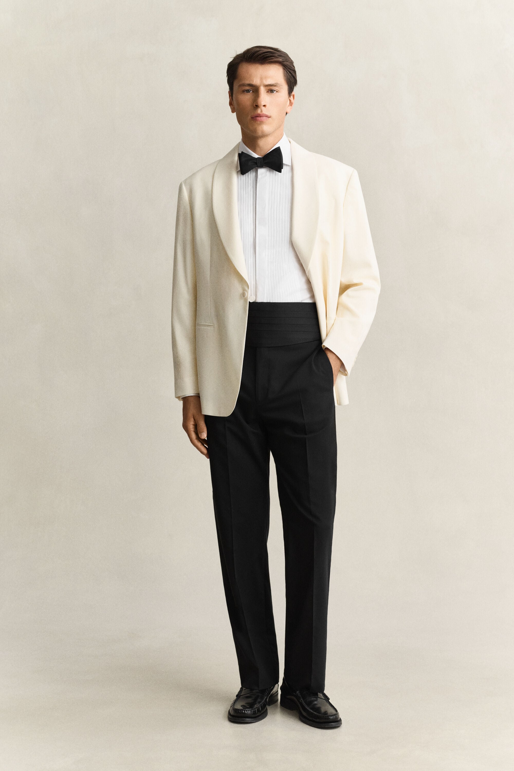 Tailored Tuxedo Shirt