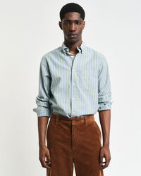 Regular Fit Striped Archive Oxford Shirt Without Logo