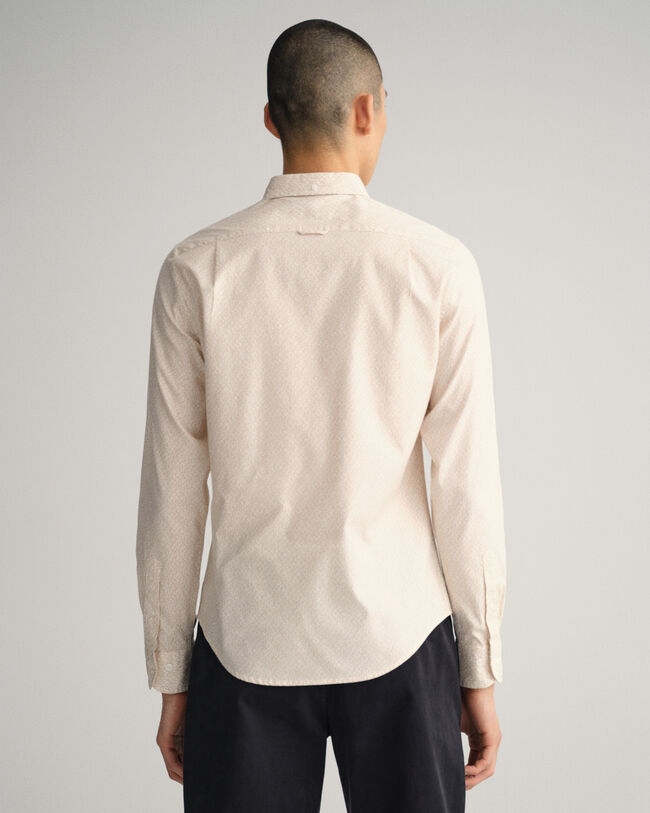 Slim Fit Small Paisley Oxford Shirt