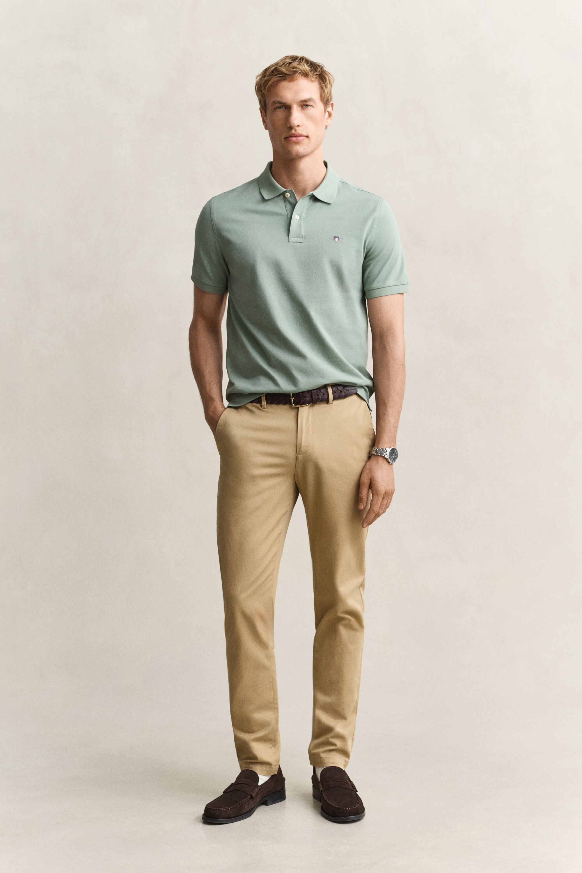 Slim Fit Smart Chinos