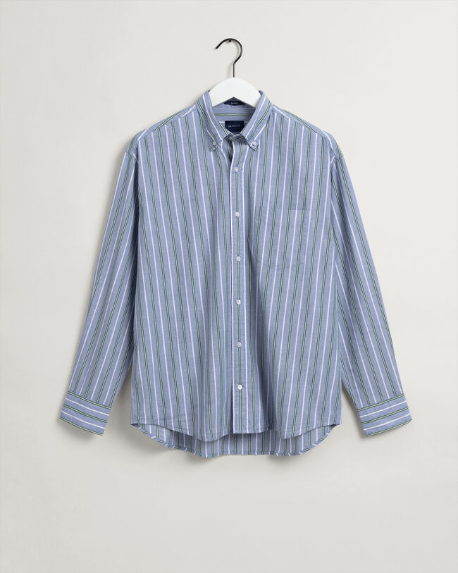 Relaxed Fit Fil-&agrave;-Fil Shirt
