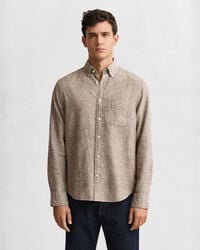 Regular Fit Cotton Linen Shirt