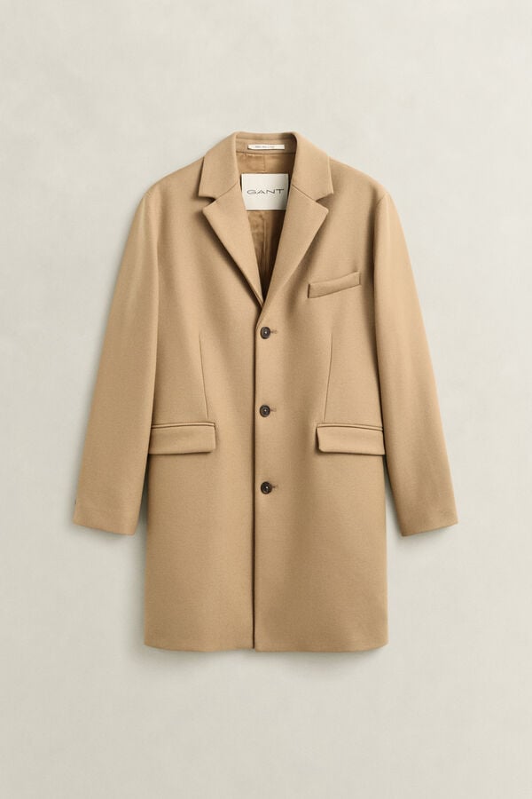 Wool Coat — LIGHT TAUPE