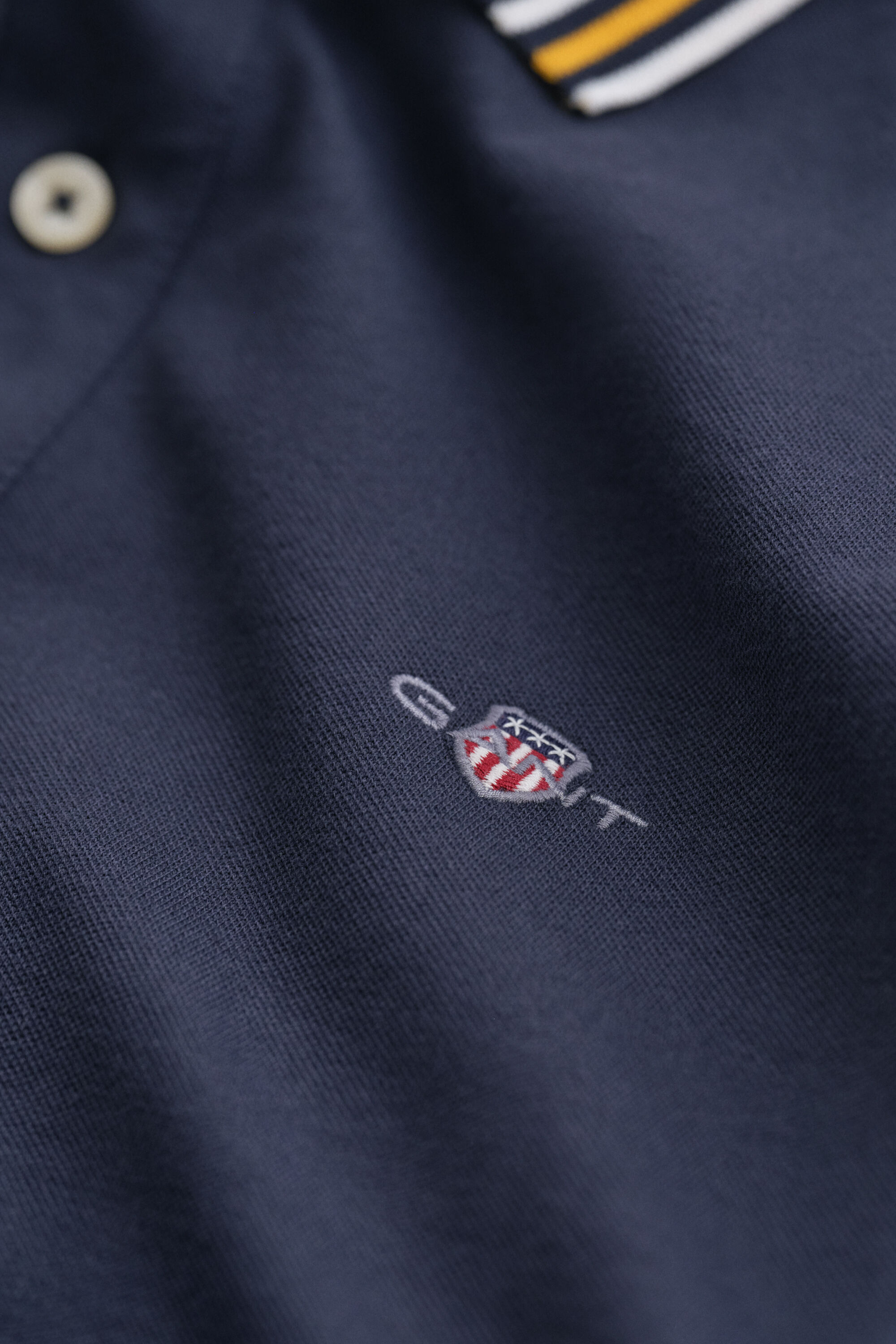 Tipped Collar Polo Shirt