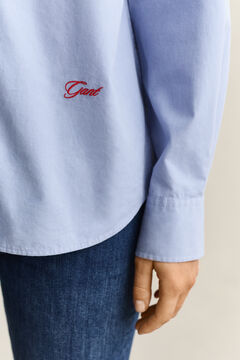 Relaxed Poplin Shirt — MISTY LAVENDER 4