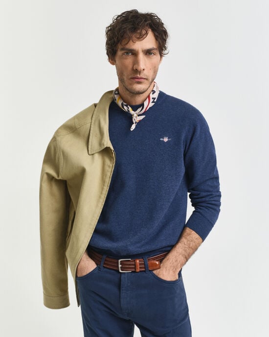 Classic Cotton Crew Neck Sweater