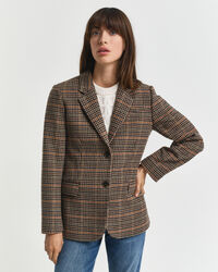 Regular Fit Wool Houndstooth Blazer