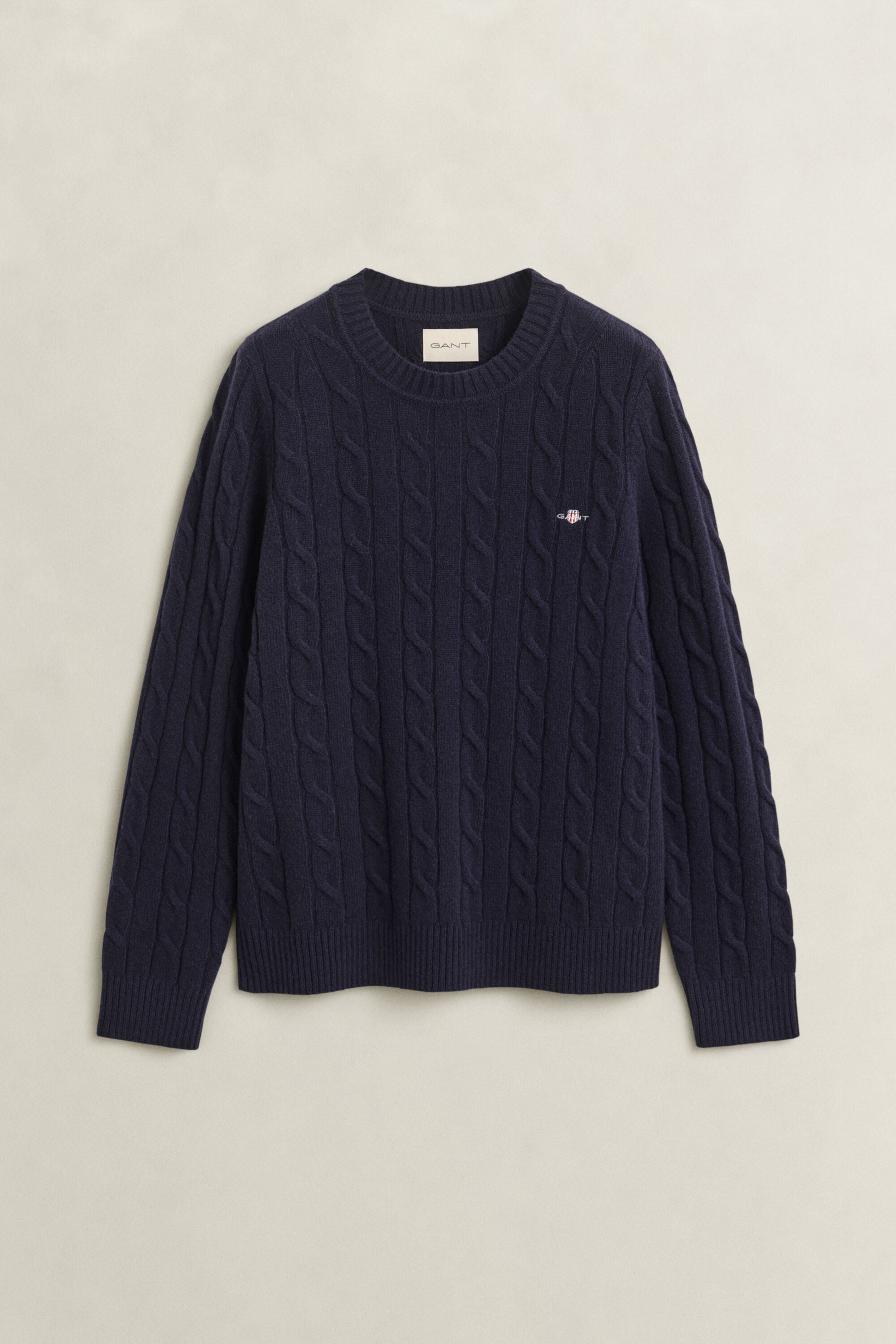 Lambswool Cable Knit Sweater