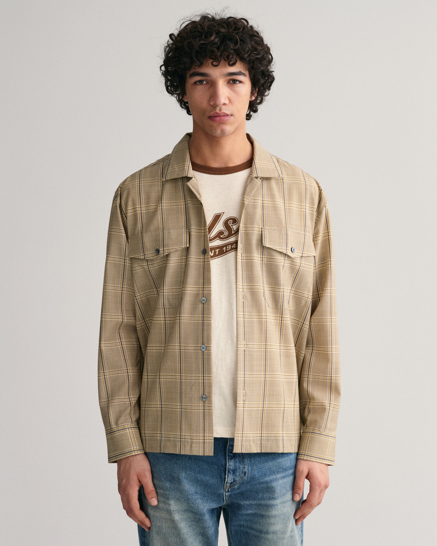 Micro-Check Indigo Denim Jacket | Ralph Lauren