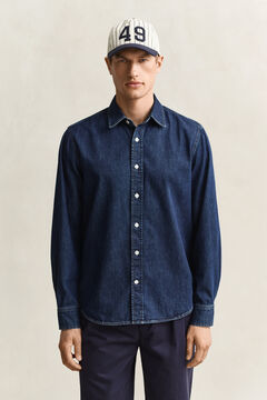 Denim Shirt — DARK BLUE WORN IN 5