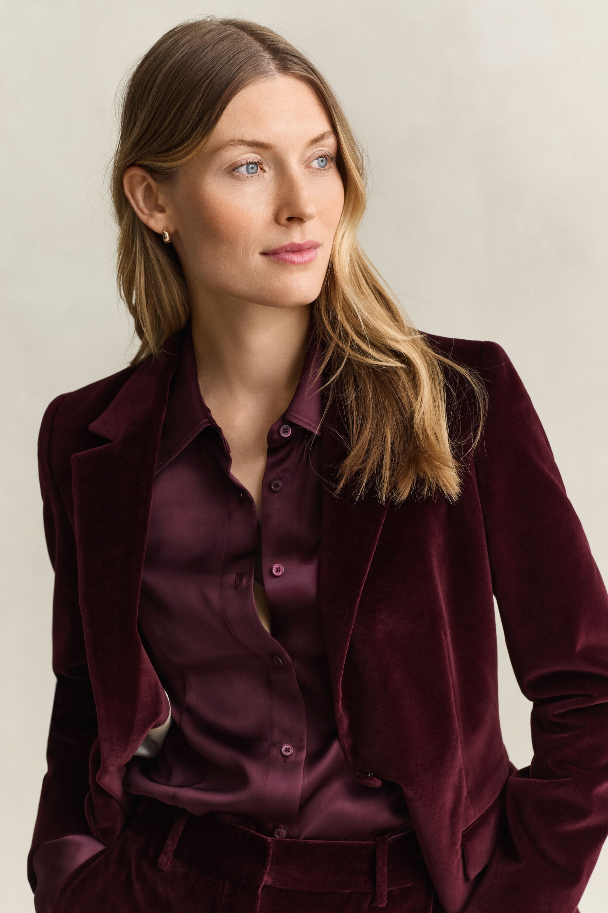 Velvet Blazer
