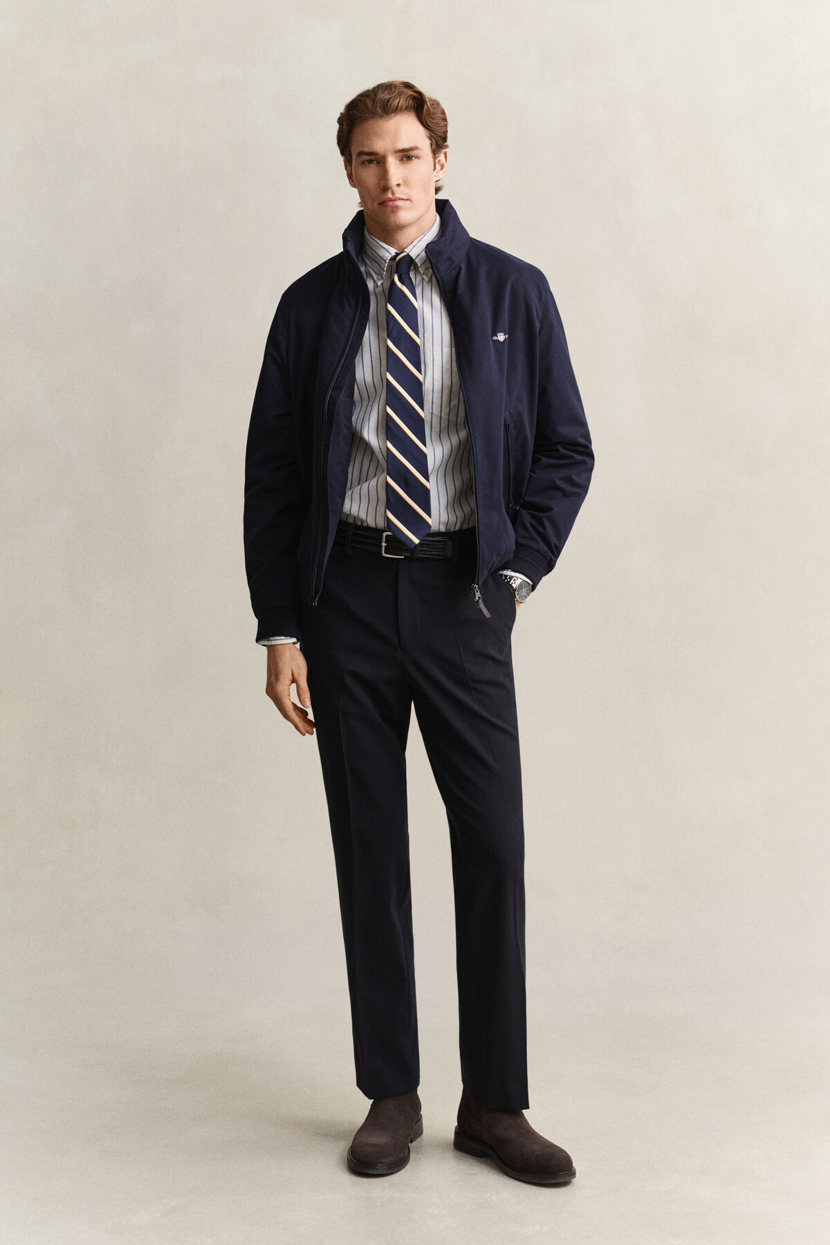 Travel Suit Pants — EVENING BLUE
