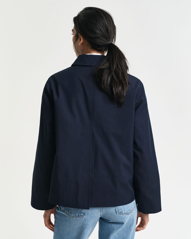 Short Cotton Car Coat