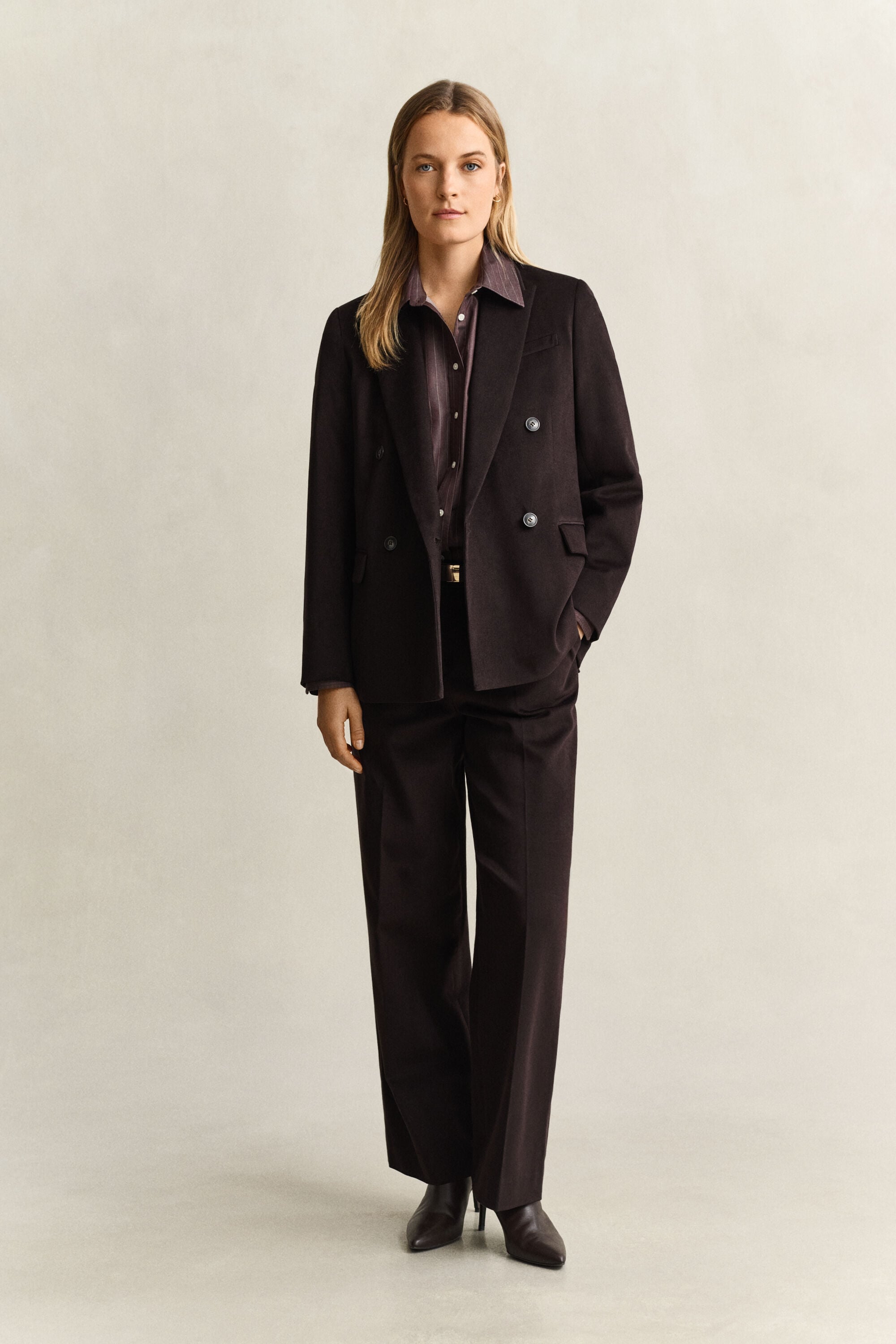 Twill Velvet Club Blazer