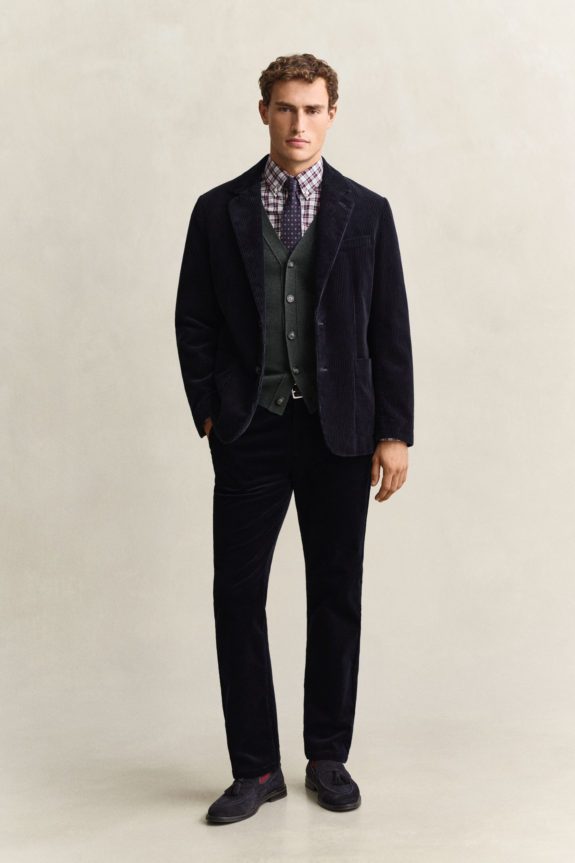 Lambswool V-Neck Cardigan