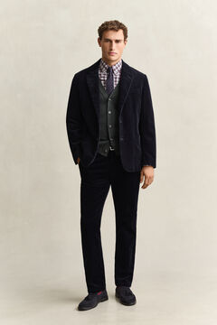 Lambswool V-Neck Cardigan — DARK MOSS GREEN 5