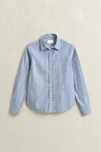 Regular Fit Striped Poplin Shirt