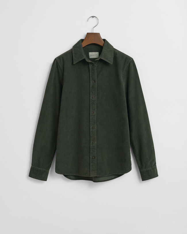 Regular Fit Corduroy Shirt