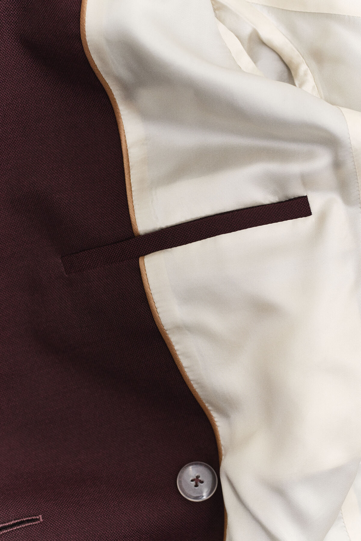 Classic Club Blazer — DARKENED WINE