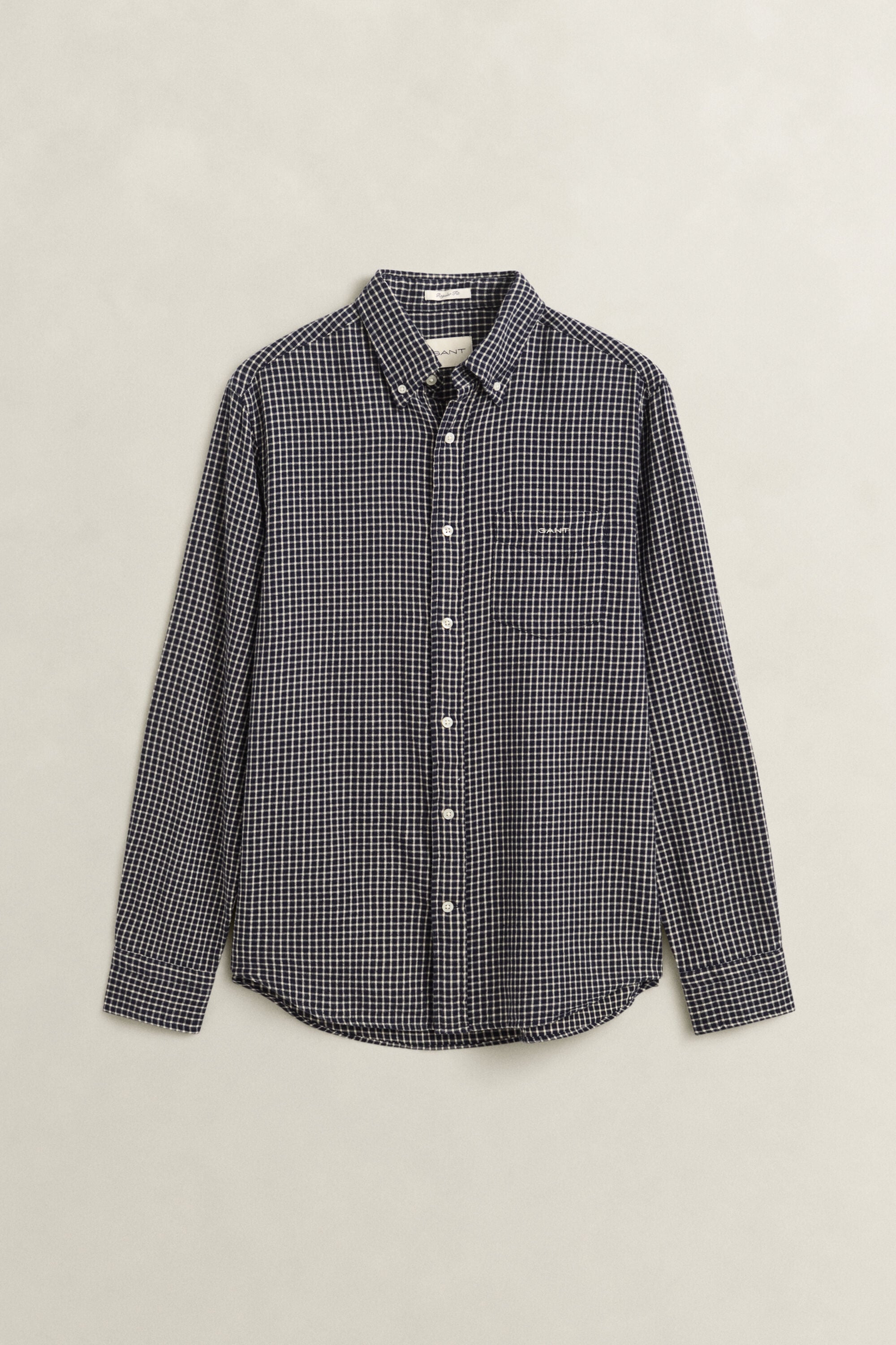 Checked Windblown Flannel Shirt
