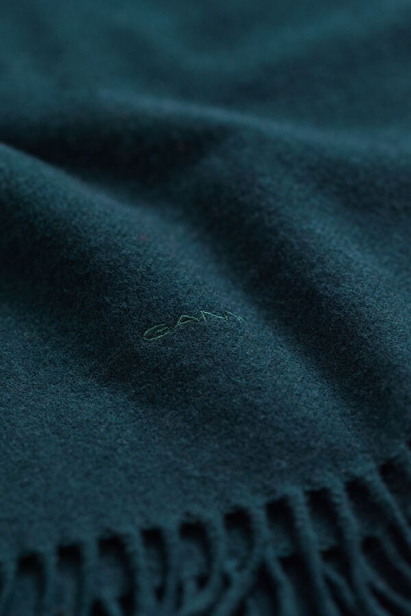 Wool Scarf — TARTAN GREEN
