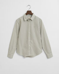 Regular Fit Classic Striped Poplin Shirt
