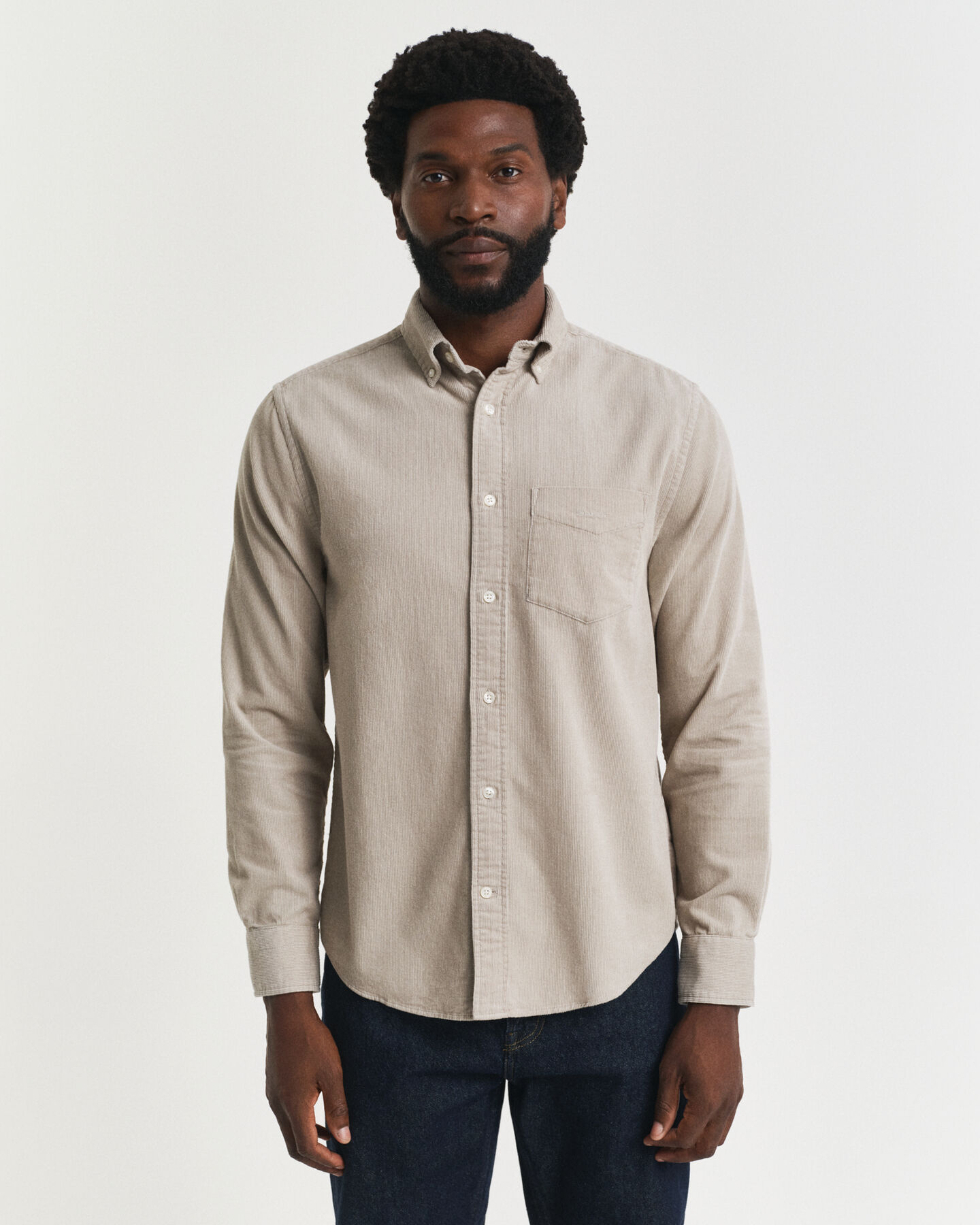 Regular Fit Corduroy Shirt
