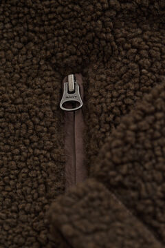 Fleece Jacket — SHADOW BROWN 1