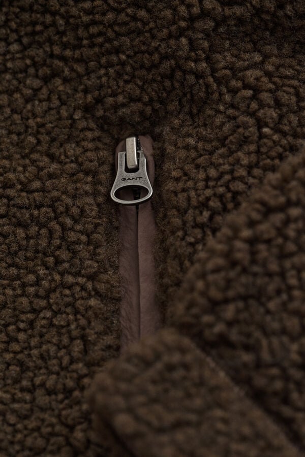 Fleece Jacket — SHADOW BROWN