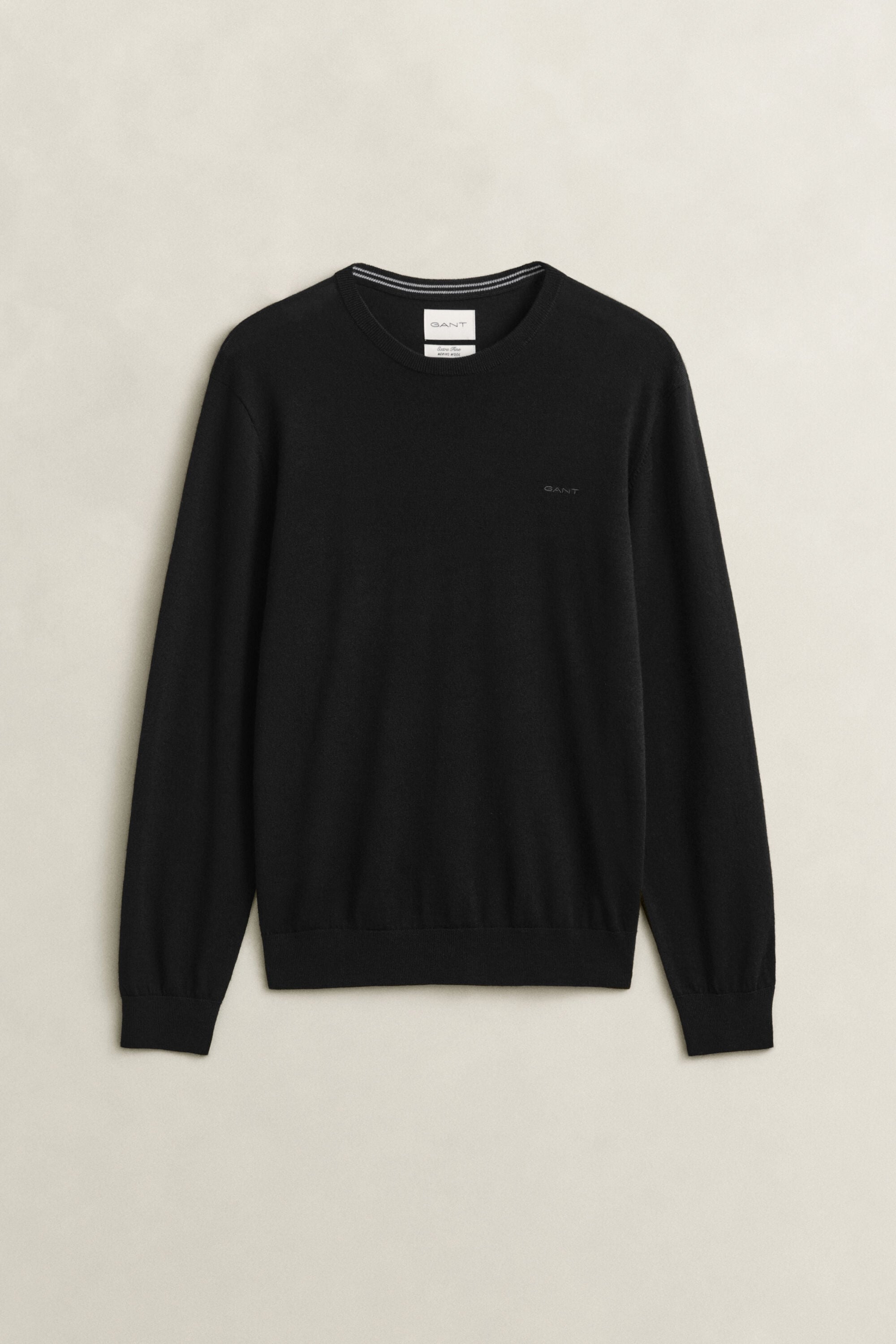 Merino Wool Crew Neck Sweater