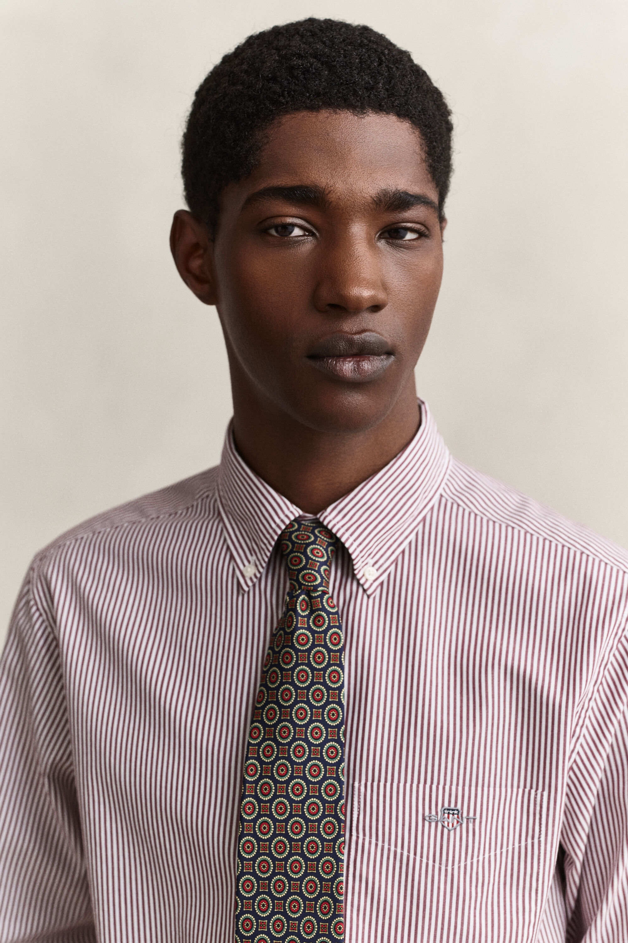 Classic Regular Striped Poplin Shirt