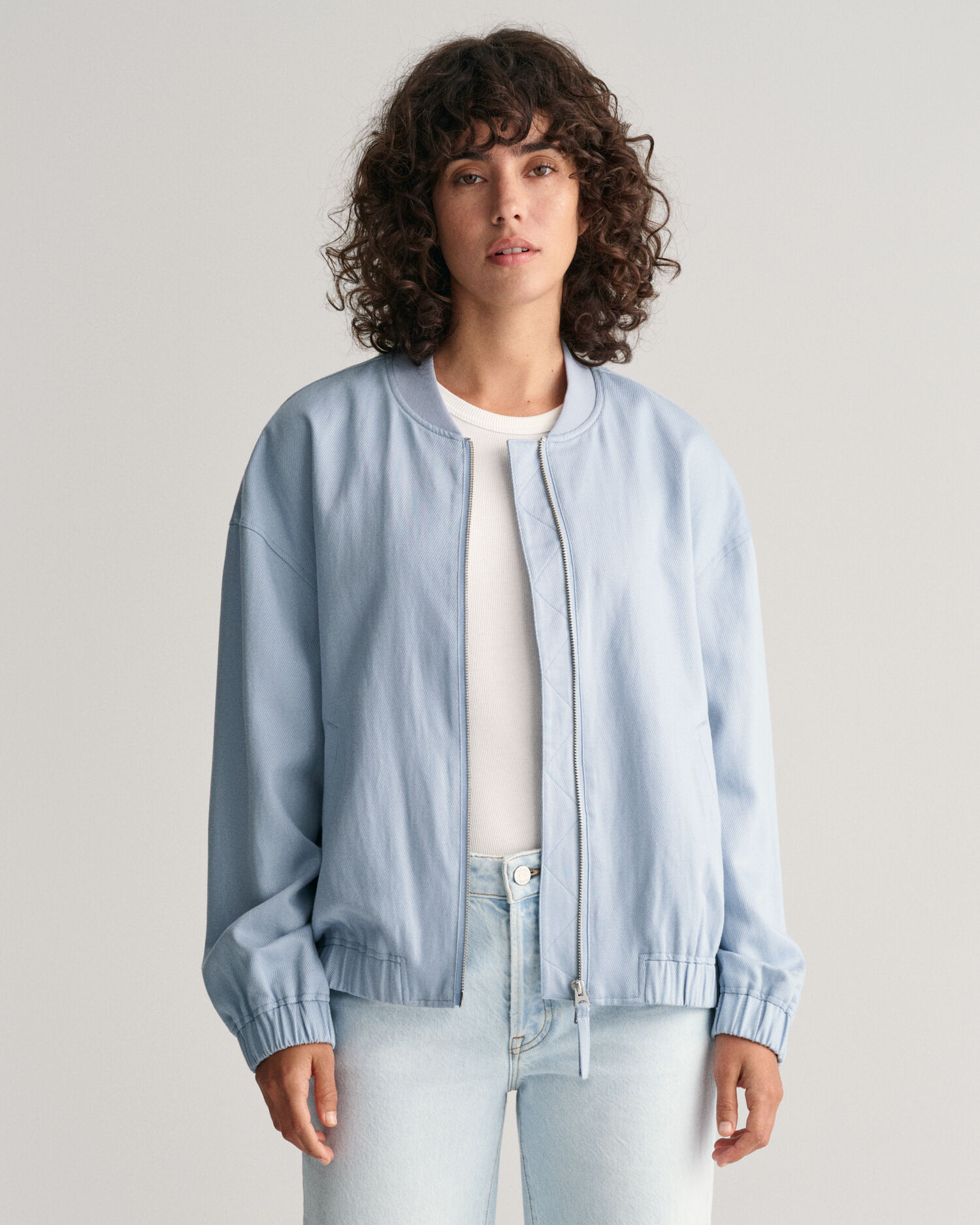 Gianni Feraud Linen Smart Bomber Jacket | ASOS