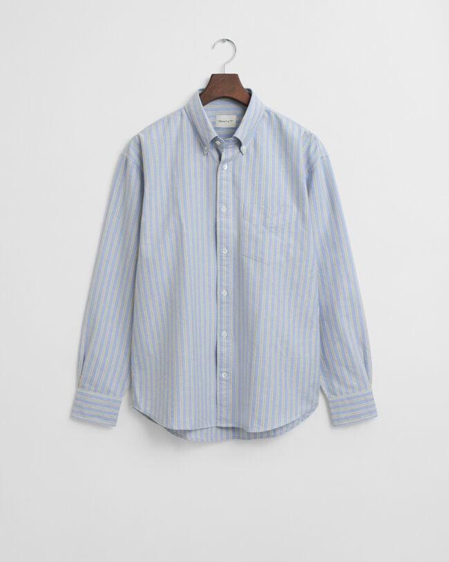 Relaxed Fit Striped Heritage Oxford Shirt