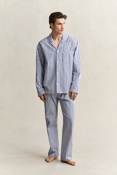 Poplin Pajama Set — COLLEGE BLUE 5