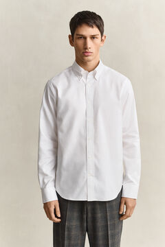 Twill Dress Shirt — WHITE 5