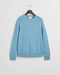 Wool Blend Crew Neck Sweater