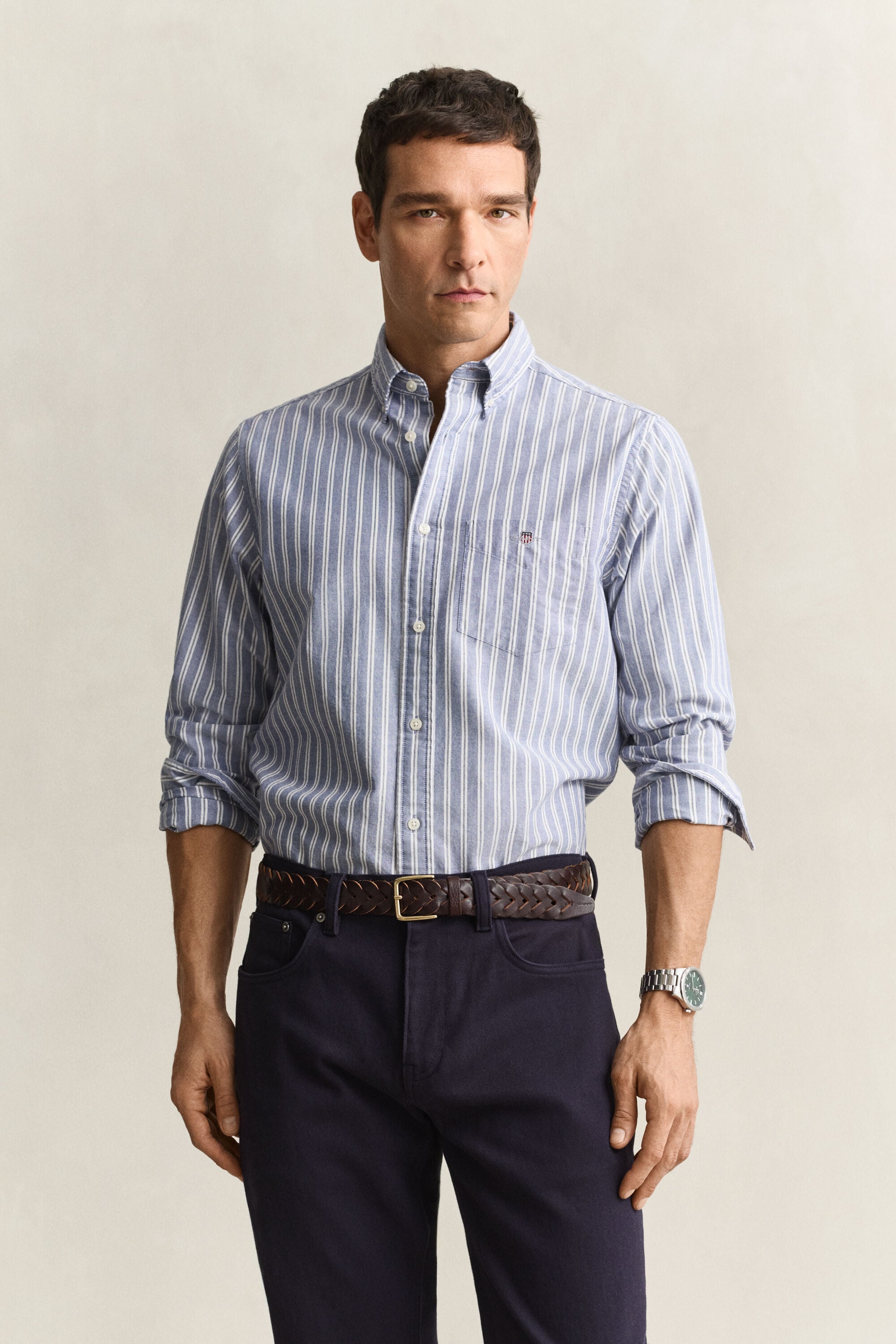 Striped Classic Oxford Shirt