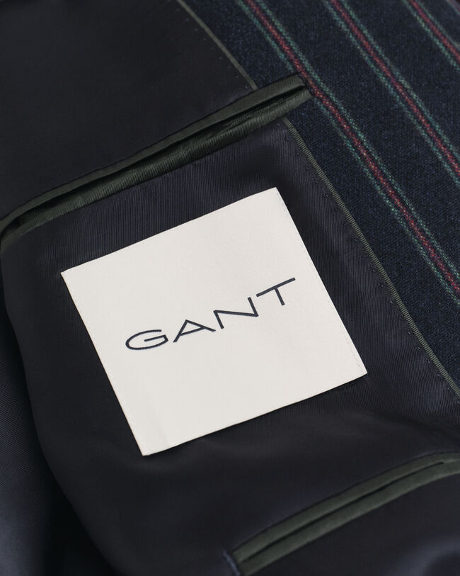 Striped Flannel Club Blazer