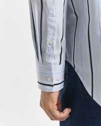 Relaxed Fit Classic Striped Poplin Shirt