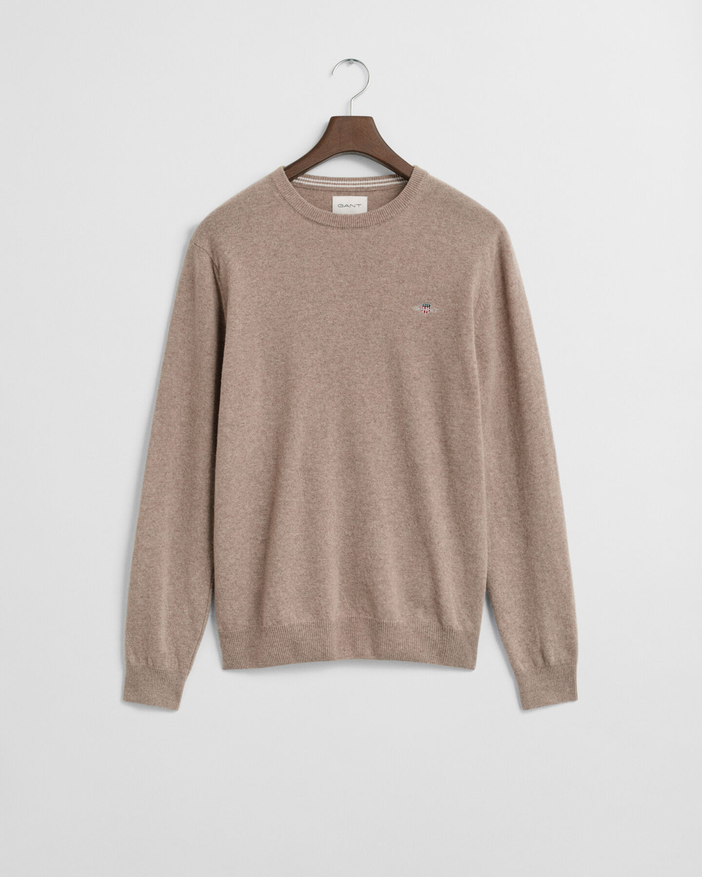 Superfine Lambswool Crew Neck Sweater