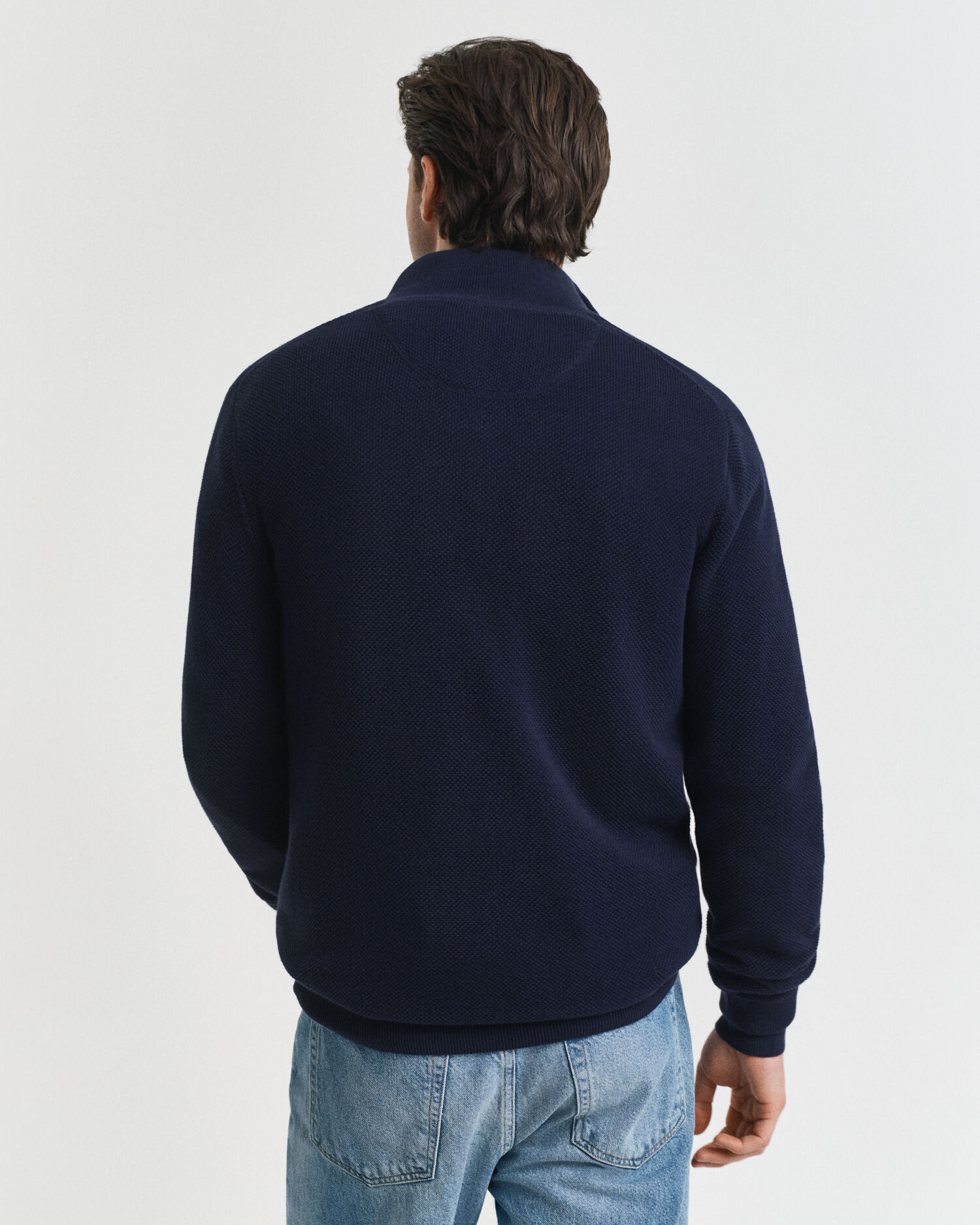 Cotton Piqué Half-Zip Sweater - GANT