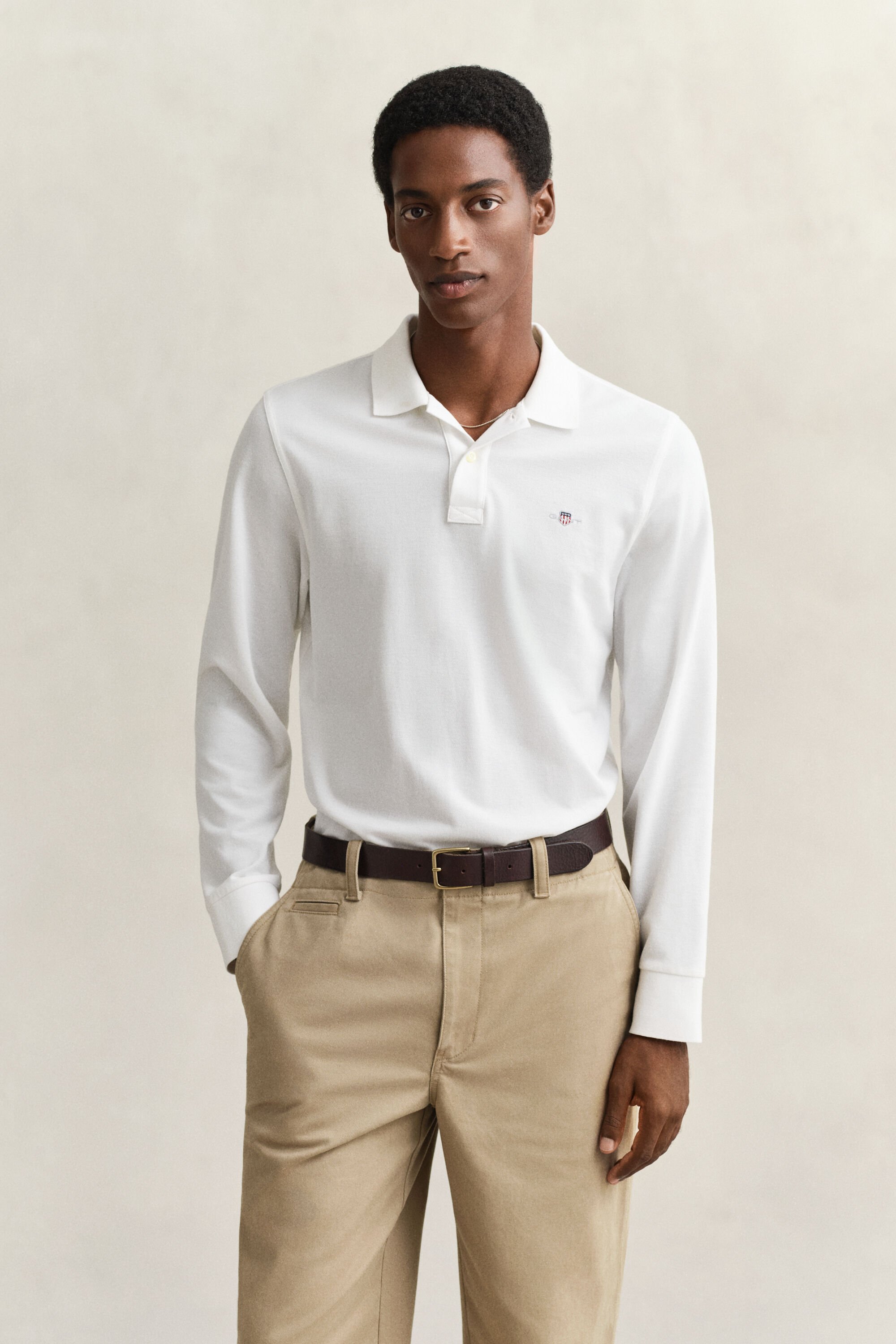 Long Sleeve Polo Shirt