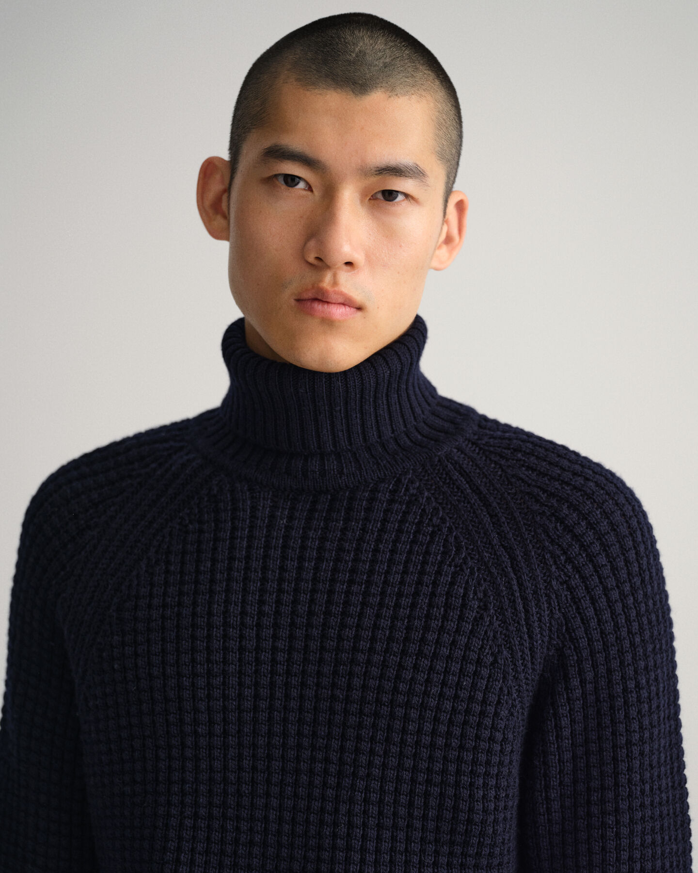 Textured Rollneck Sweater