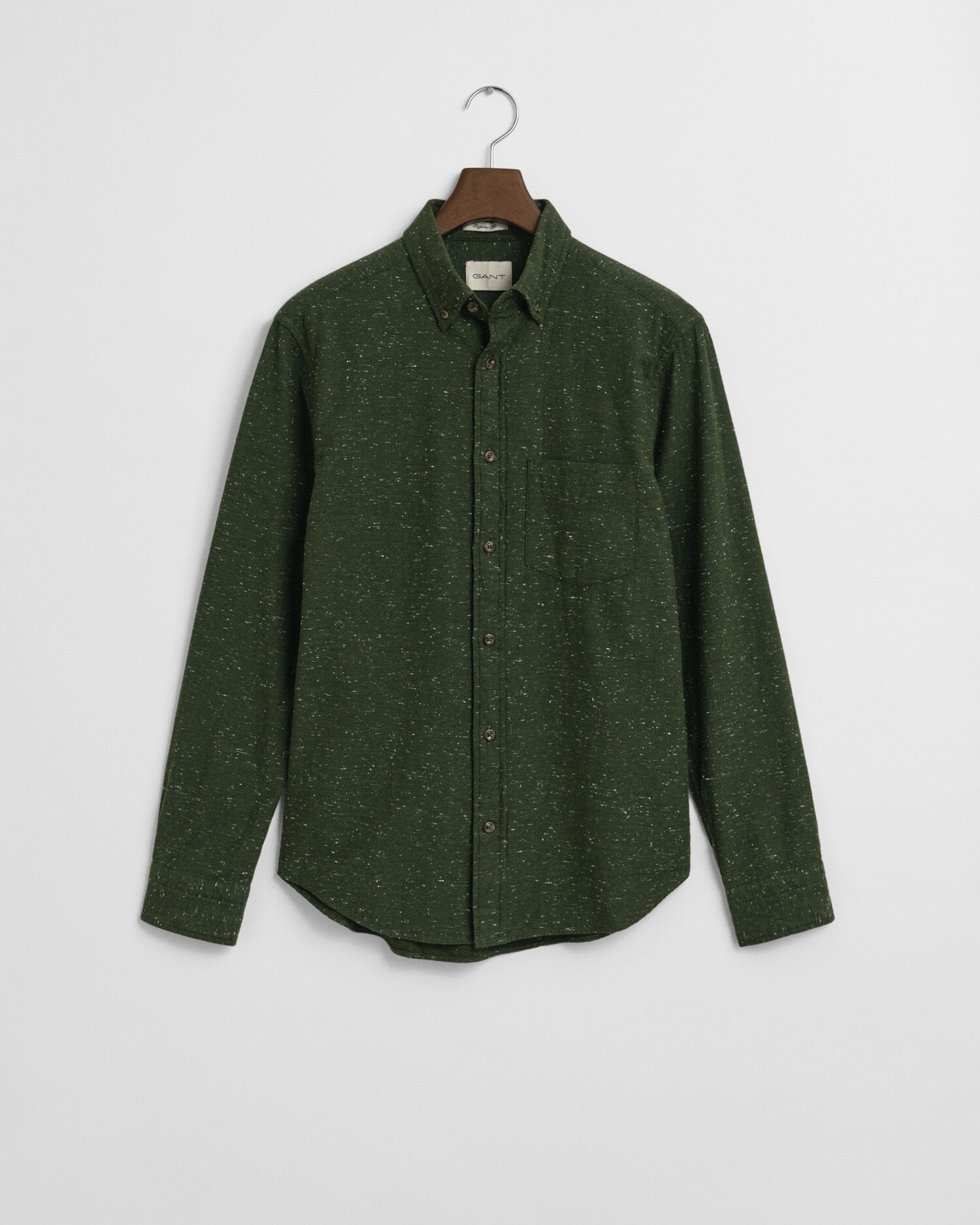 Regular Fit Nepps Flannel Shirt